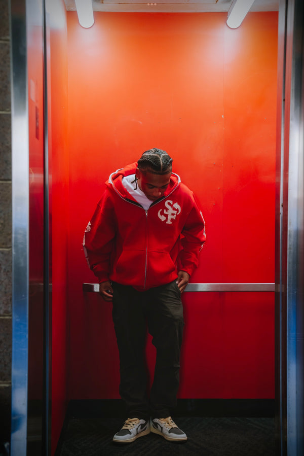 SF FULL ZIP (red)